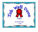 reward certificate